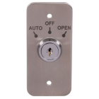 RGL Electronics AP/KS-3 Stainless Steel 3 Position Architrave Maintained Key Switch AUTO/ON/OFF